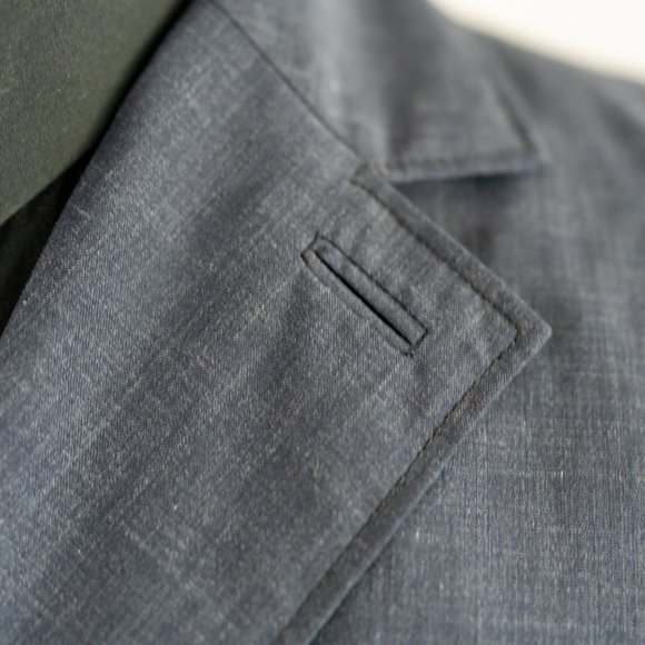 J. Lindeberg Wolger Tech Coat in Midnight Melange - Picture 7 of 12